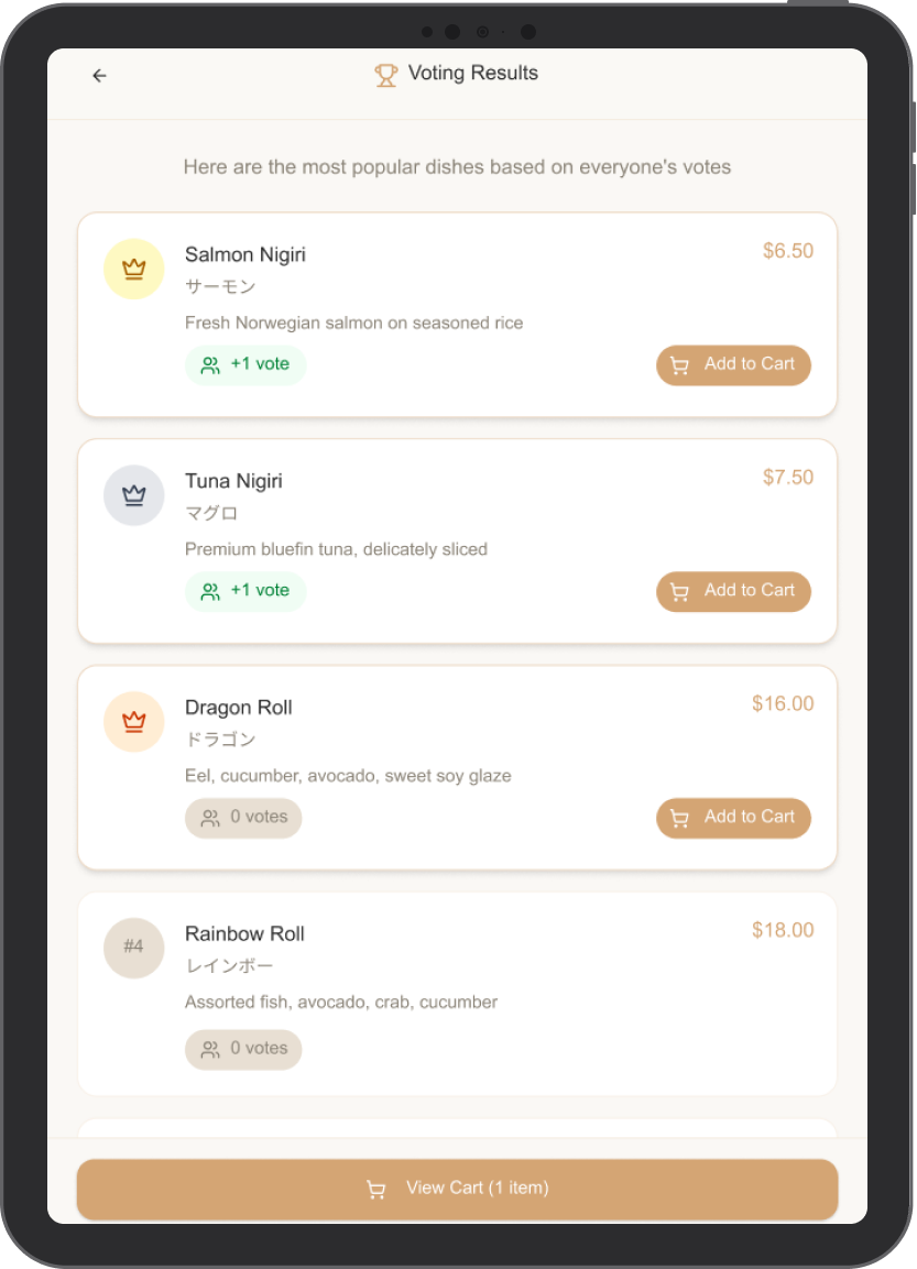 Muckup of Sakura App
